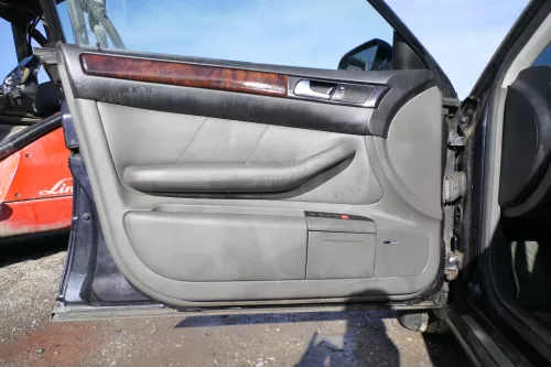 4x A6 4B Türverkleidung Verkleidung Tür vorne hint links rechts Leder grau swing