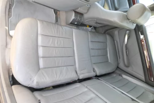 A6 4B Kombi Avant Rückbank Rücksitzbank Sitz Rücksitz Buffalino grau swing Leder (178128)