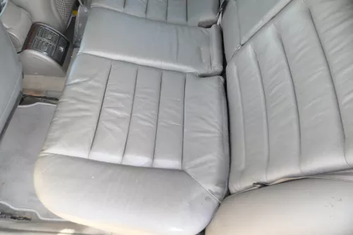 A6 4B Kombi Avant Rückbank Rücksitzbank Sitz Rücksitz Buffalino grau swing Leder (178128)