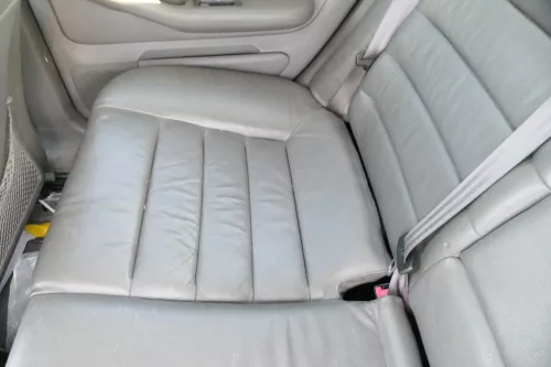 A6 4B Kombi Avant Rückbank Rücksitzbank Sitz Rücksitz Buffalino grau swing Leder (178128)