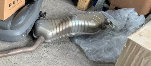1x A6 4B Quattro Allrad Auspuff Endschalldämpfer rechts hinten 3,0 2,7 ASN BBJ