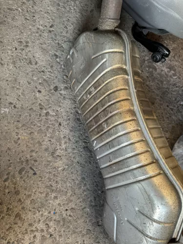 1x A6 4B Quattro Allrad Auspuff Endschalldämpfer rechts hinten 3,0 2,7 ASN BBJ (178196)