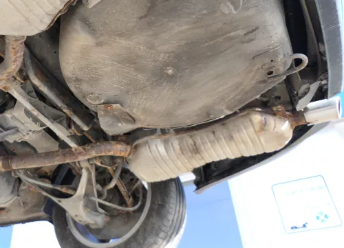 1x A6 4B Quattro Allrad Auspuff Endschalldämpfer rechts hinten 3,0 2,7 ASN BBJ (178248)