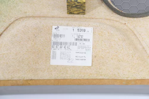 2x Polo 6N2 Verkleidung Seite hinten links + rechts  2/3-Türer GRAU für Lautspre (178395)