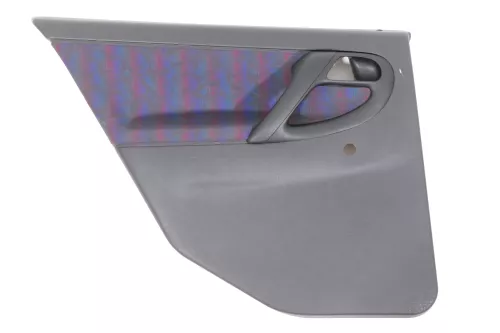 1x Polo 6N Türverkleidung Verkleidung Tür hinten links 4/5-Türer off-black lila