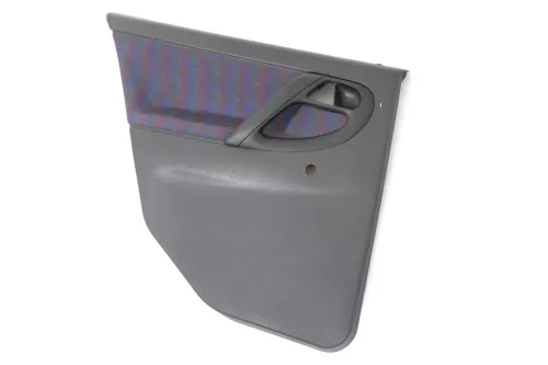 1x Polo 6N Türverkleidung Verkleidung Tür hinten links 4/5-Türer off-black lila (178402)