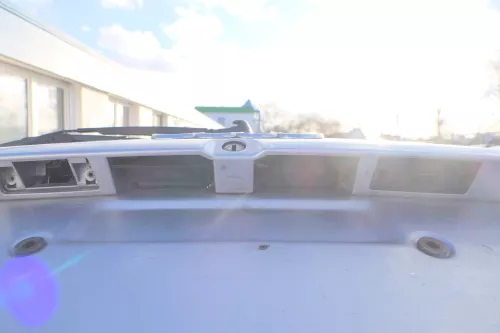 Audi A4 B5 Limousine Griff Heckklappe Heckklappengriff silber LY7M biscaBj.1999 (178555)