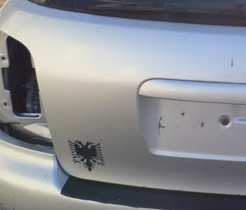 A4 B5 Heckklappe hinten Klappe Kofferraumklappe Kombi silber LY7M grau Scheibe (178556)