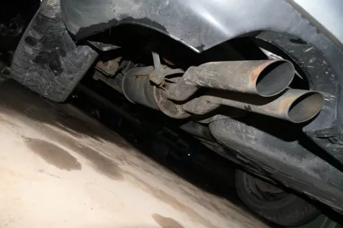 A4 B5 Auspuff Endschalldämpfer + Mittelschalldämp Endtopf 1,8 T AEB (178559)