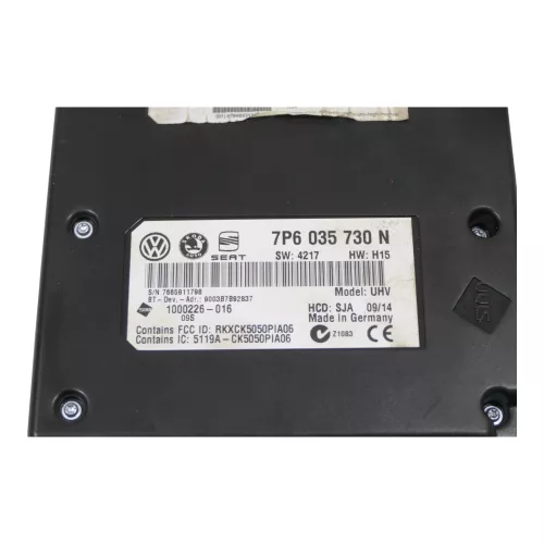 VW Polo 6R Fabia 5J Steuergerät Bluetooth Radio 7P6035730N (178643)