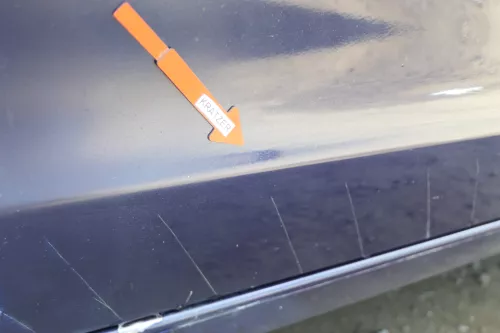 VW Polo 9N 9N3 Tür vorne links Fahrertür 4/5-Türer blau LB5N ohneAnbauteile (178647)