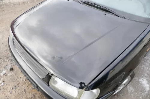 VW Polo 6N Motorhaube Frontklappe Haube vorne Klappe schwarz L041 (178668)