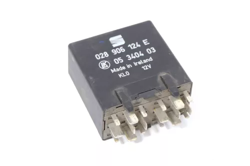 VW Caddy 9K Inca Steuergerät Motor Relais 144 028906124E 1Y 1,9 D Diesel (178729)