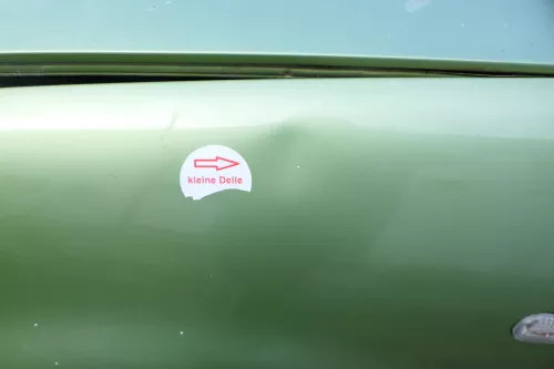 VW Polo 6N2 Kotflügel vorne links grün LA6M (bis auf den Schweller) (178738)