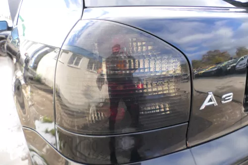 2x A3 8L Rücklicht hinten rechts und links Tuning Rückleuchten schwarz Depo (178805)