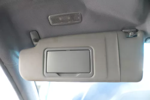 A3 8L A4 B5 Sonnenblende vorne links grau mit Stecker beleuchtet elefant grau