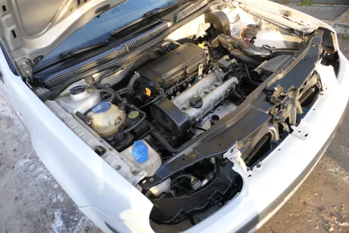 VW Golf 4 1J Stoßstange vorne Stoßfänger vorn silber LB7Z (178827)