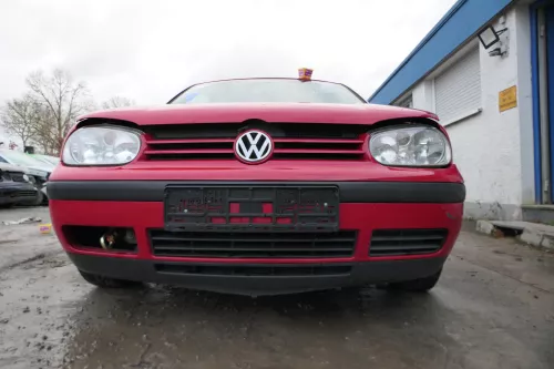 VW Golf 4 1J Stoßstange vorne Stoßfänger vorn rot LY3D