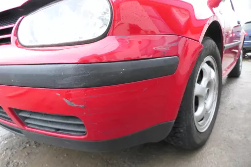 VW Golf 4 1J Stoßstange vorne Stoßfänger vorn rot LY3D (178892)