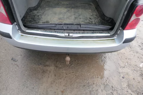 VW Passat 3BG Kombi Variant Stoßstange hinten Heckstoßstange LA7W grau silber (178919)