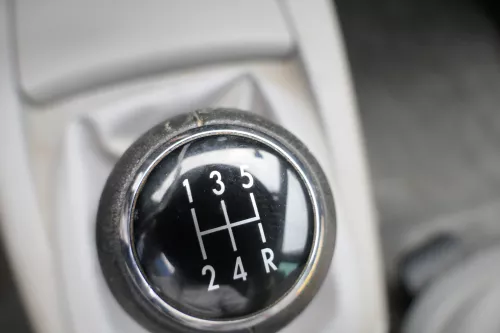 VW Passat 3B 3BG Schaltknauf Schaltsack Schaltung Schaltknüppel 5-Gang grau (178922)