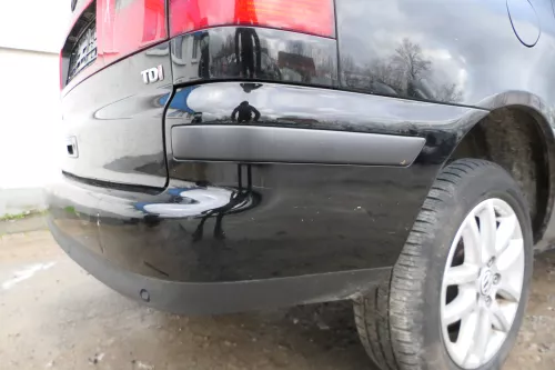 VW Sharan Alhambra 7M Stoßstange hinten Heckstoßstange schwarz L041 Facelift PDC (178996)