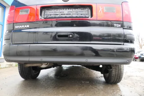 VW Sharan Alhambra 7M Stoßstange hinten Heckstoßstange schwarz L041 Facelift PDC (178996)
