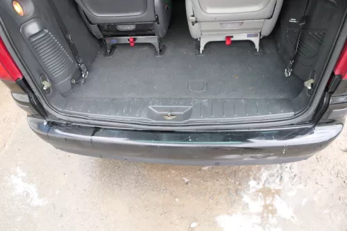 VW Sharan Alhambra 7M Stoßstange hinten Heckstoßstange schwarz L041 Facelift PDC (178996)