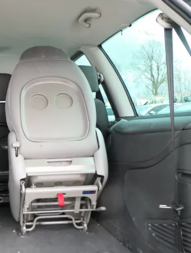 1x VW Sharan 7M Facelift Gurt ganz hinten rechts 3. Reihe 7M3857815C