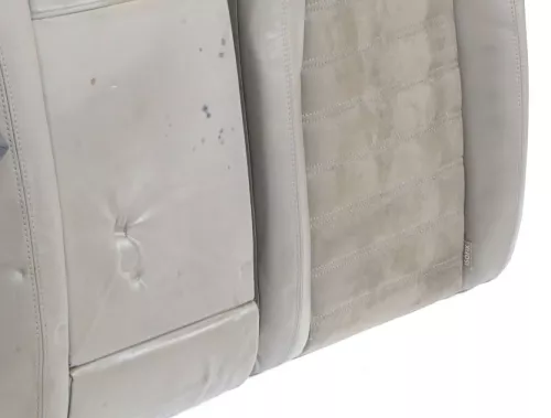 VW Passat 3C Kombi Sitz Rückbank Rücksitzbank Sitze Leder Lehne latte macchiato (179149)