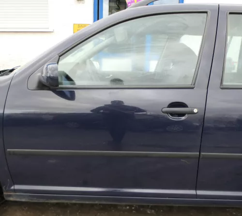 VW Golf 4 Bora Tür vorne links Fahrertür 4/5-Türer & Kombi blau LA5G -ohneAnba