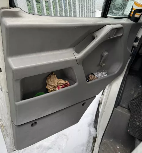 VW LT 35 2D Türverkleidung Verkleidung Tür vorne links grau Seitenverkleidung