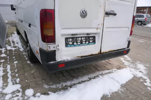 VW LT 35 2D Stoßstange hinten Frontstoßstange schwarz Träger