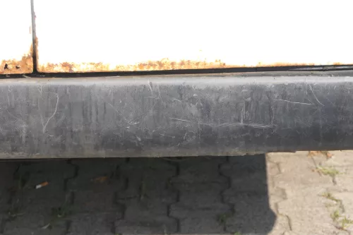 VW LT 35 2D Stoßstange hinten Frontstoßstange schwarz Träger (179202)