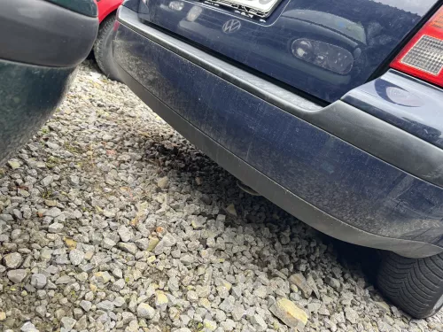 VW Golf 4 Kombi Avant Stoßstange hinten Heckstoßstange Stoßfänger blau LA5G (179213)