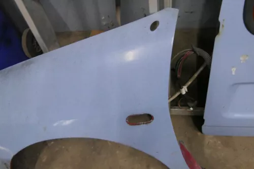 VW Caddy 9K Ibiza 6K Kotflügel vorne links blau - 6K0821021B  bis Bj.1996 (179280)