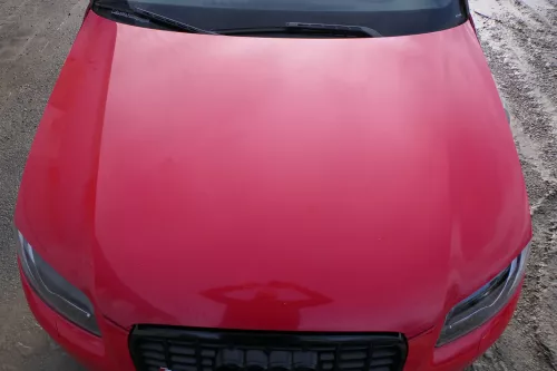 Audi A3 8P 4/5-Türer Motorhaube Haube Klappe vorn vorne rot LY3J Sportback d