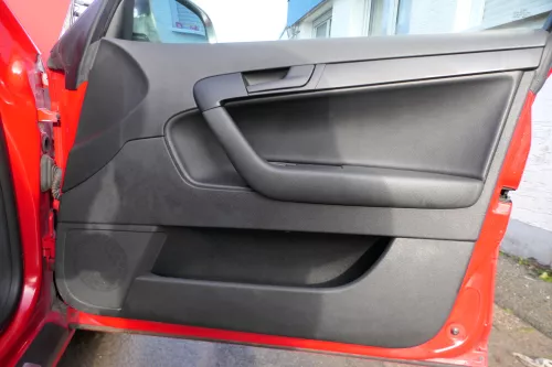 4x A3 8P Türverkleidung vorn links+ rechts 4/5-Türer Leder schwarz Sonnenrollo