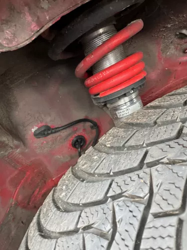 A3 8P Golf 5 Federn Fahrwerk Sportfedern Tieferlegung Eibach 65-15-007 Gewinde