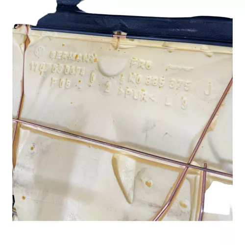 Golf 6 5K Sitz Sitze hinten Rückbank Rücksitzbank 3 Punkt Gurt Lehne OHNE-Kopfs (179544)