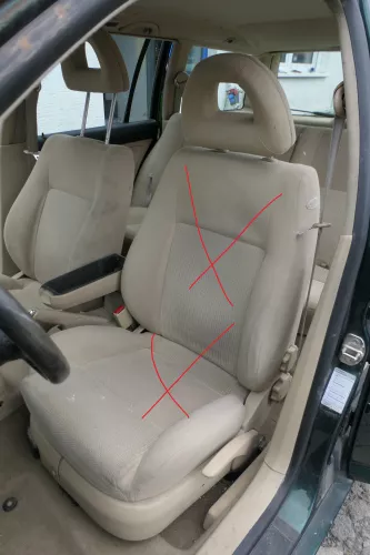 Golf 4 Türdichtung Dichtung Tür vorne links Fahrertür 4-Türer + Kombi hellbeige