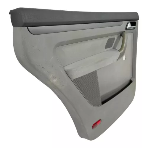 VW Touran 1x Türverkleidung Verkleidung Tür hinten links Griff Öffner - grau (179643)