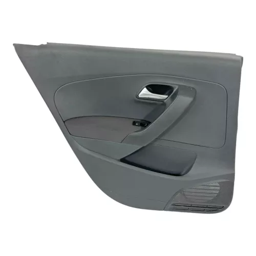 VW Polo 6R 1x Türverkleidung Verkleidung Tür 4/5-Türer hinten links schwarz