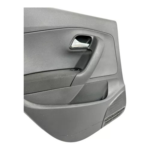 VW Polo 6R 1x Türverkleidung Verkleidung Tür 4/5-Türer hinten links schwarz (179668)