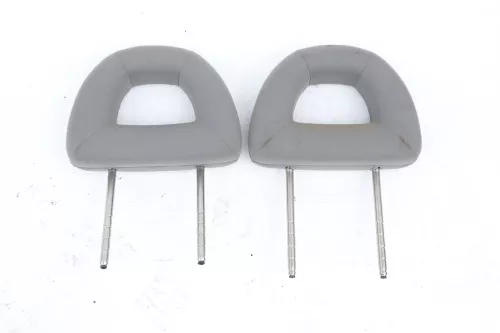 VW Lupo Seat Arosa Sitz Rückbank nur Lehne Sitze College grau + Kopfstützen (179677)