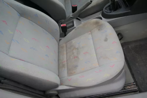 VW Caddy 3 2K für Post Sitz vorne rechts Beifahrersitz + Schiene + Gurt