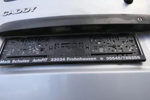 VW Caddy 2k Flügeltür hinten links silber LA7W mit Scheibe OHNE Anbauteile (179715)