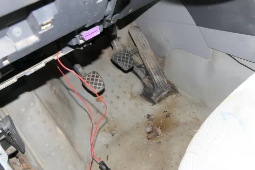 VW Caddy 2k Teppich Innenraumteppich Innen vorne + mitte- grau (179719)