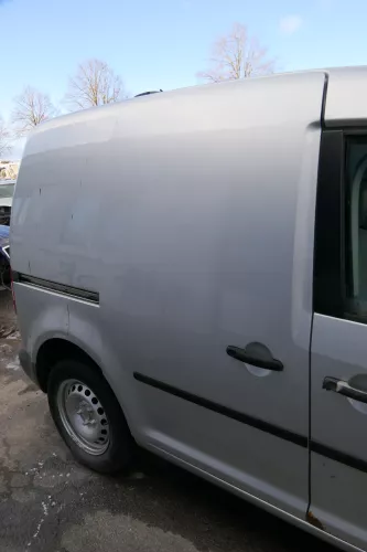 VW Caddy 3 2k Tür hinten rechts silber LA7W Schiebetür (179723)