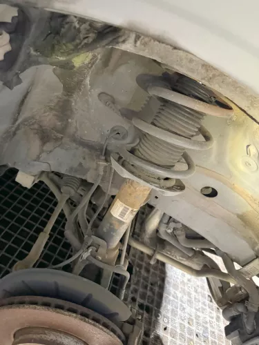 1x VW Eos Golf 5 V Touran Stoßdämpfer Federbein Feder 1K0411105GJ vorne Sport